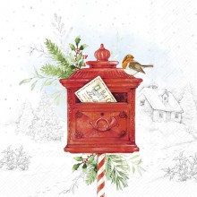 Салфетки 20бр Santas Post